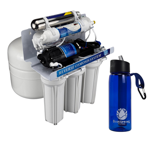 Filtro De Agua Ósmosis 6 Etapas Presurizado + Botella Filtro