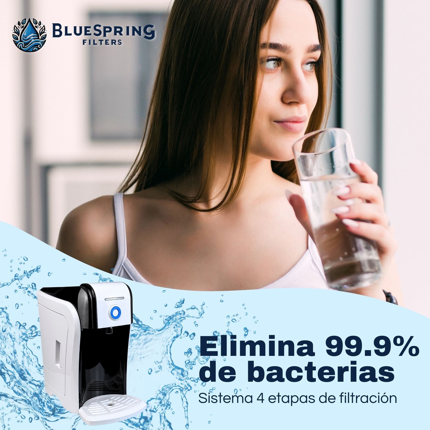 Agua Alcalina + Mineral + Ultra Filtro 4e + Botella Filtro