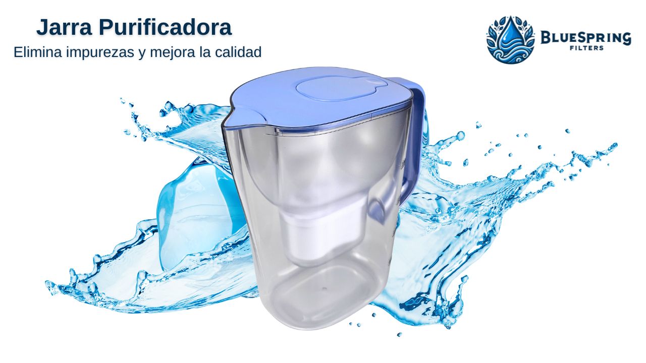 Cargar video: ¡Disfruta agua pura y deliciosa desde tu casa! 💧 La jarra con filtro BlueSpring elimina impurezas y mejora el sabor del agua del grifo. 🧊